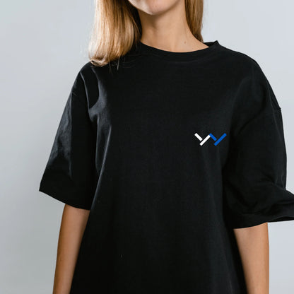 HeyYou | Classic Premium Tee - Midnight Black