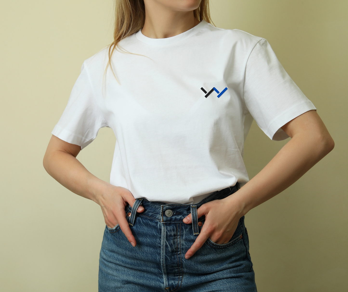 HeyYou | Classic Premium Tee - Midnight Black